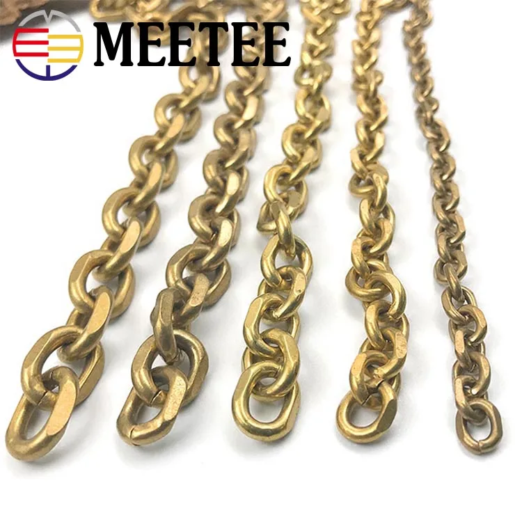 50 см Модный Твердый латунный кошелек цепь мужской ремень брюки брелок джинсы