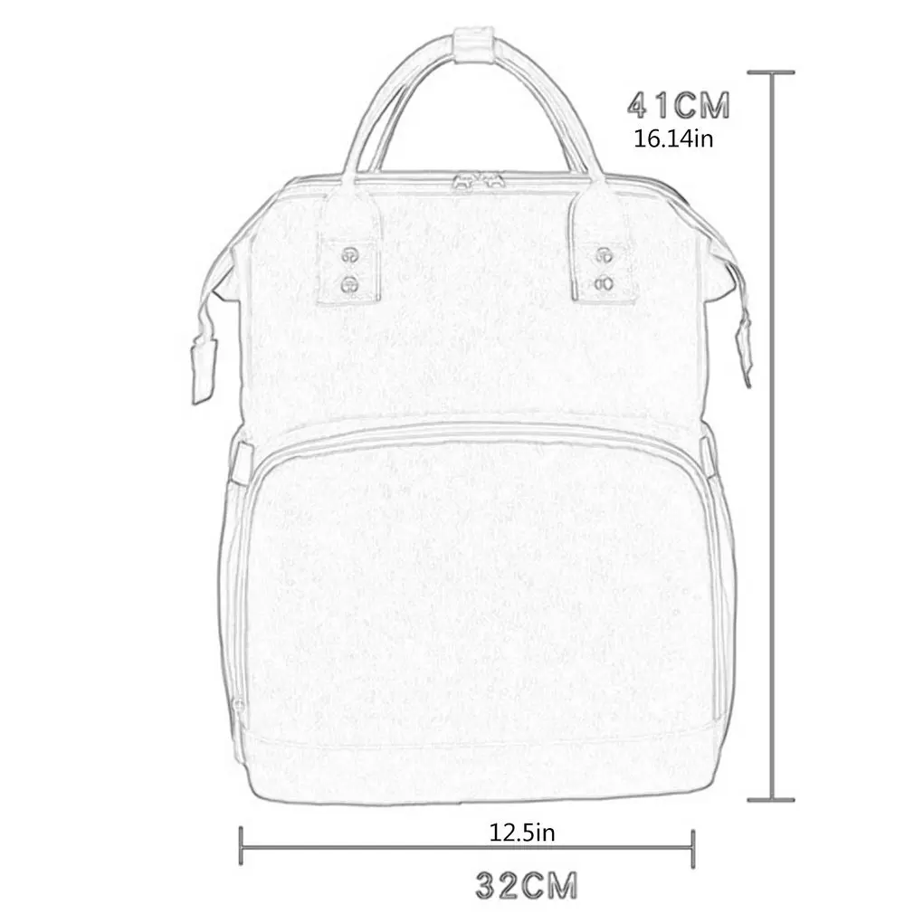 

Kid Diaper Bag Bed Backpack For Mom Maternity Bag For Stroller Bag Large Capacity Nursing Bag Kid Care