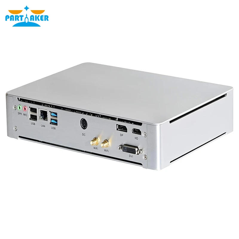 Partaker 8th 9th Gen Dedicated Mini PC Intel Core i7 9750H 8750H Gaming GTX1650 4G Dual DDR4 M.2 Desktop Industrial Computer | Компьютеры