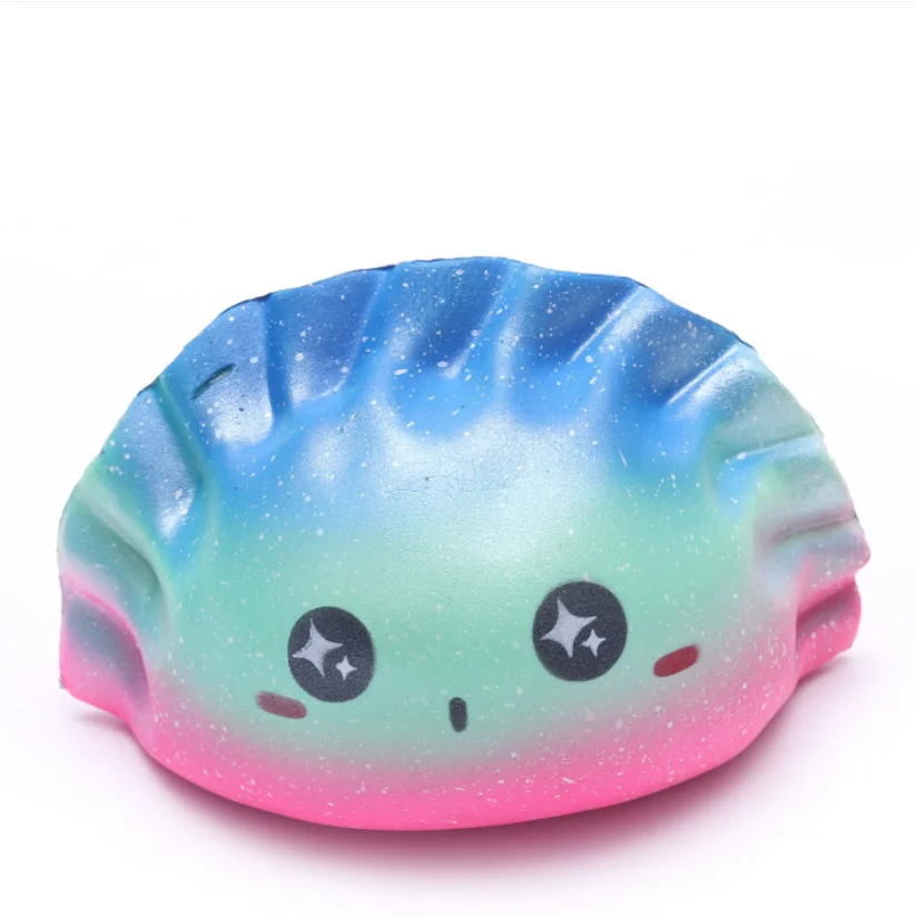 Сжимаемые пельмени Редкие кавайные новые сжимаемые красочные медленно