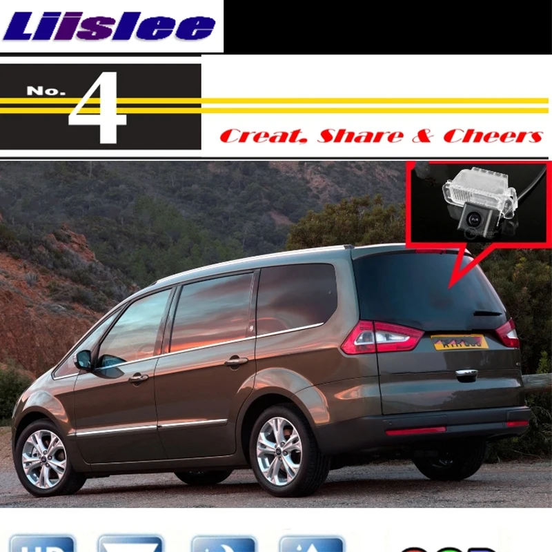 Liislee Автомобильная камера заднего вида для Ford Galaxy MK3 2006 ~ 2015 PAL NTSC с функцией CCD и
