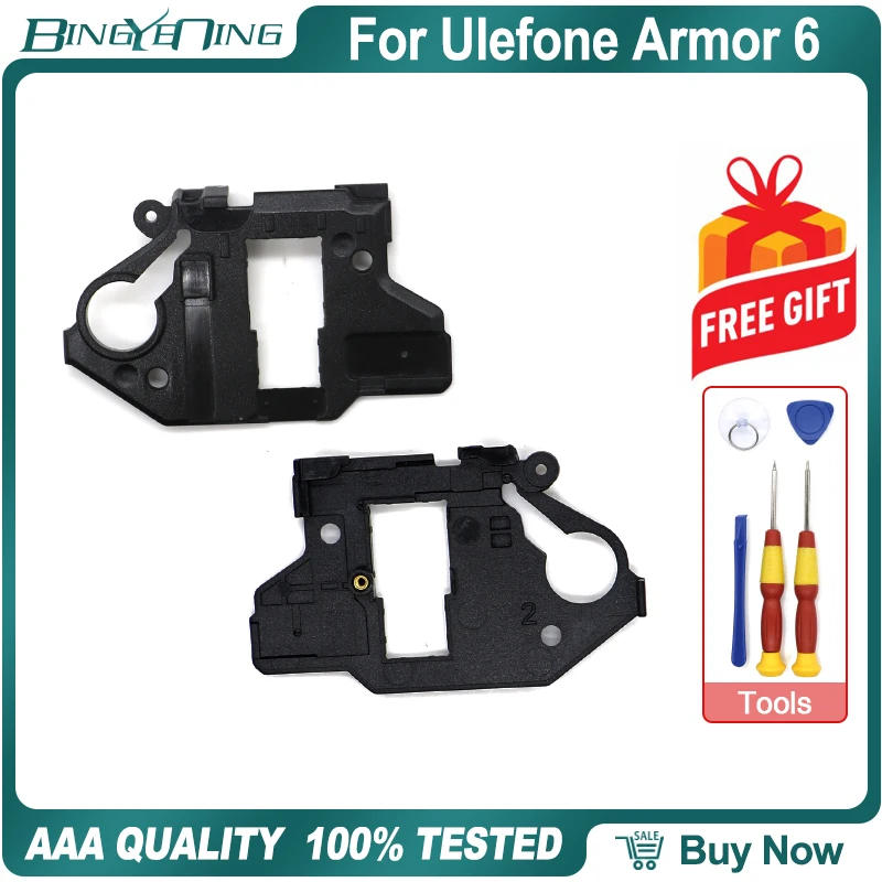 BINGYENING New Original For Ulefone Armor 6 back housing bracket rear camera black gift tools | Мобильные телефоны и