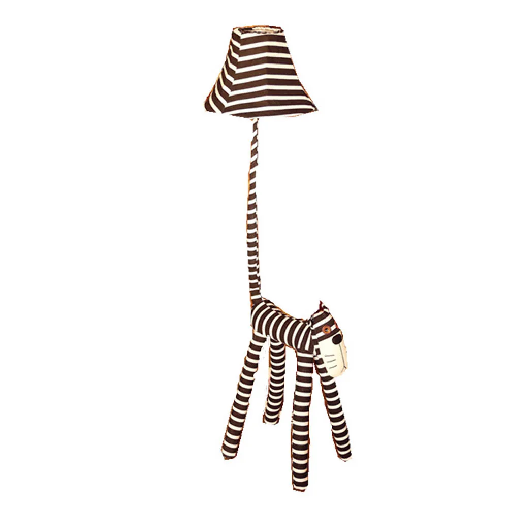 Мультяшный напольный светильник милый Современный Креативный тканевый Кот