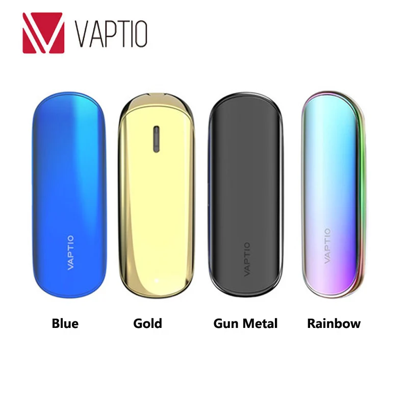 1 новейший оригинальный Vaptio vape kit система Pod 13 Вт 400 мАч аккумулятор 5 мл бак Ом