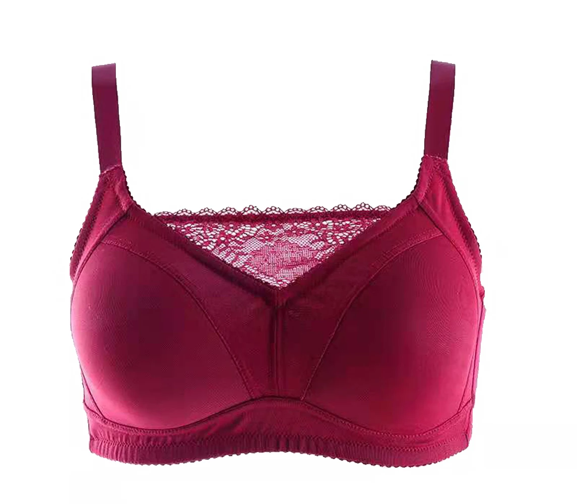 

Ajusen Lace Bra Mastectomy Bra Pocket Bra for Silicone Breast Forms for Crossdresser Cosplay