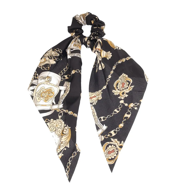 Резинки для волос в стиле ретро с принтом| |