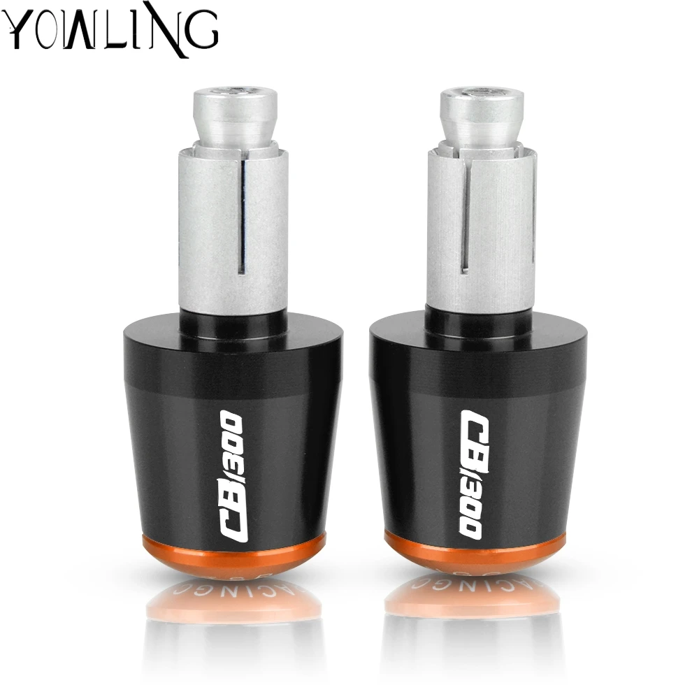 

Motorcycle accessories 22MM Handlebar Grips Handle Bar Cap End Plugs FOR HONDA CB1300 2003 2004 2005 2006 2007 2008 2009 2010