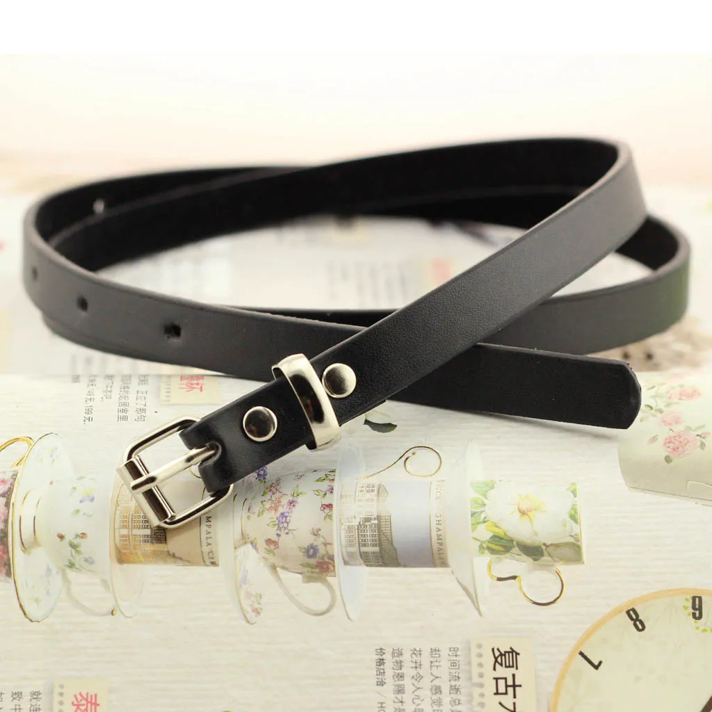fashion female thin belt women 2019 high quality Strap leather trouser children's Belts ladies On dresses | Аксессуары для