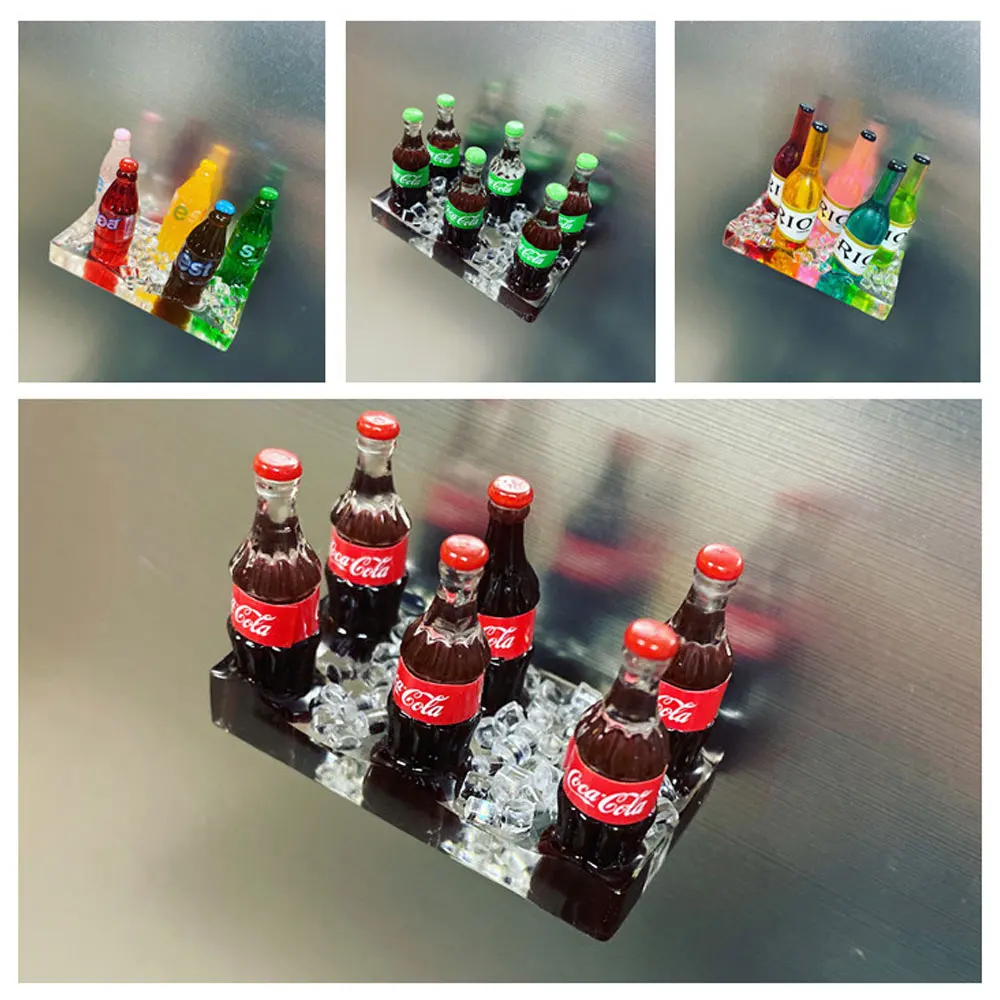 3D креативная Скандинавская память о бутылке вина напиток дизайн сообщений