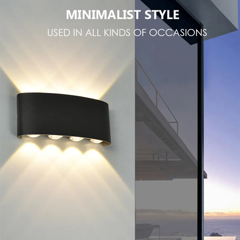 Комнатные настенные светодиодсветодиодный лампы 2 Вт 4 6 8 220 В переменного