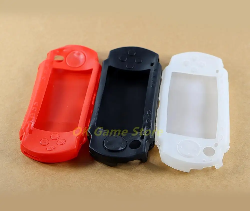 Фото 1 шт., силиконовый мягкий защитный чехол для консоли Sony PlayStation Portable PSP 1000 №3