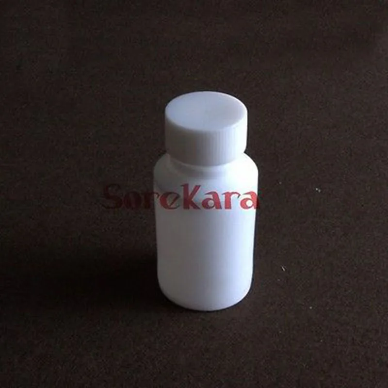 

50ml PTFE Reagent Bottle Screw Cap Screw On Cover Acid Alkali Resistance