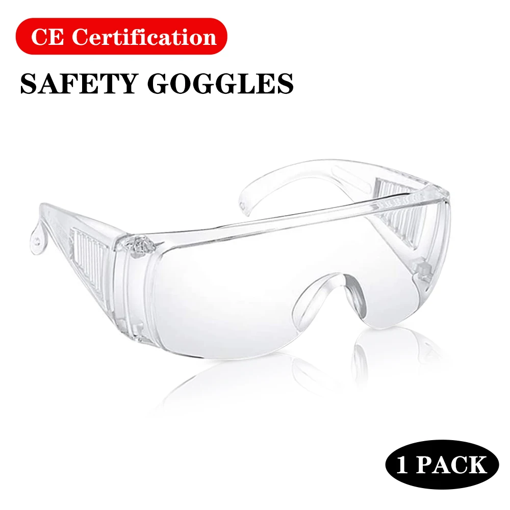 Защитные очки для глаз мужские против капель окклюзии брызг песочный