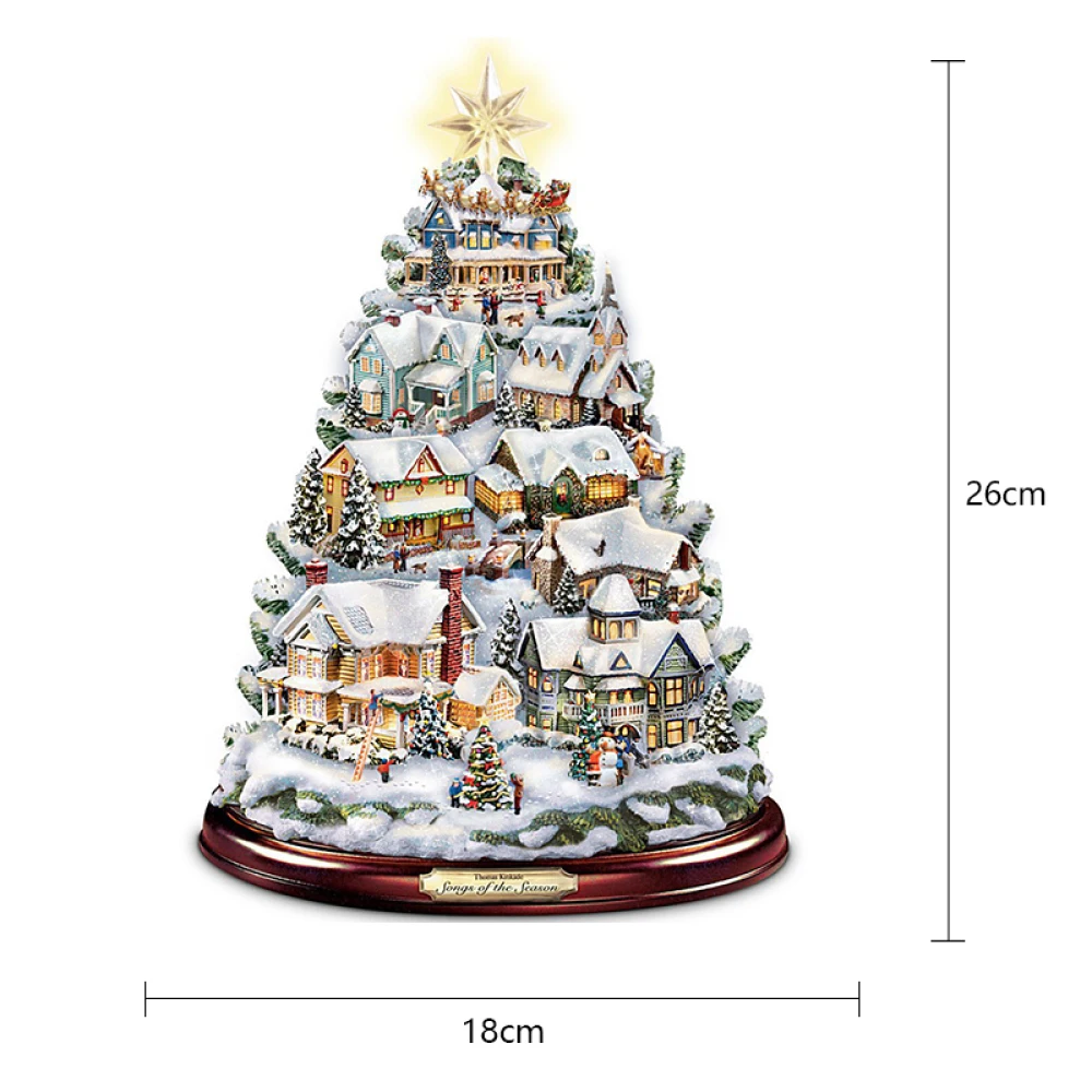 Рождественская наклейка наклейки на стену с рождественской елкой декоративные