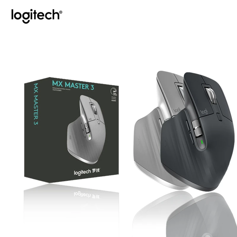 Беспроводная офисная мышь Logitech MX Master 3 Bluetooth 2 4 ГГц многофункциональное
