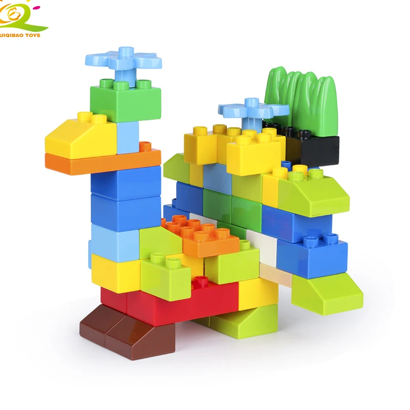 

52pcs DIY Creative Building Blocks Variety Large Particles Children's Educational Toys Modeling Children's Gifts