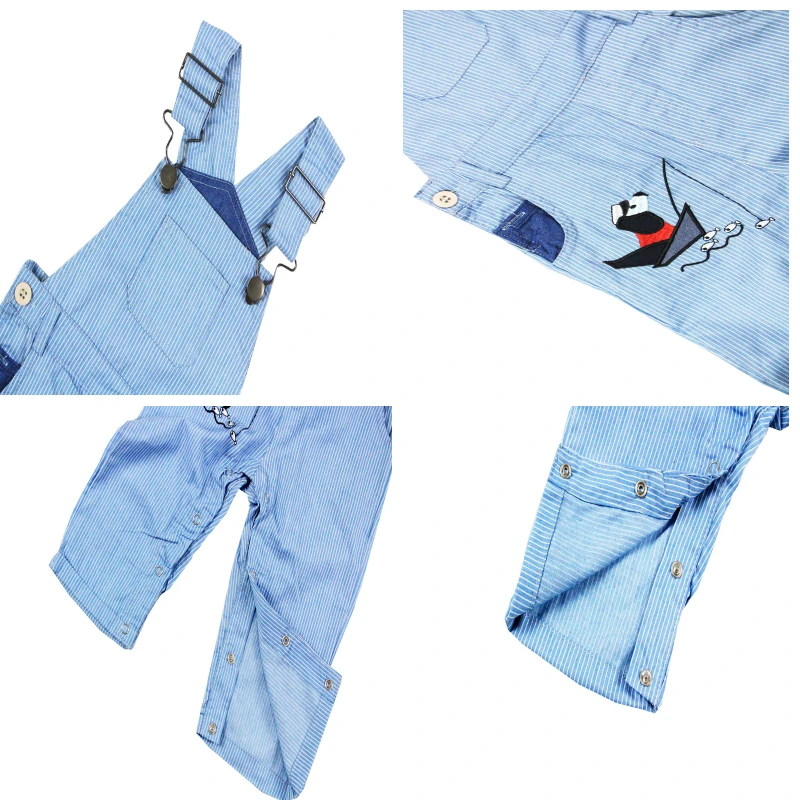 

Newborn Toddler Boy Clothes Hat Romper Baby Set Cotton Handsome Tops Jumpsuit Jean Pants Suit Boy Fashion Outfit 0-24M 3 Pcs Set