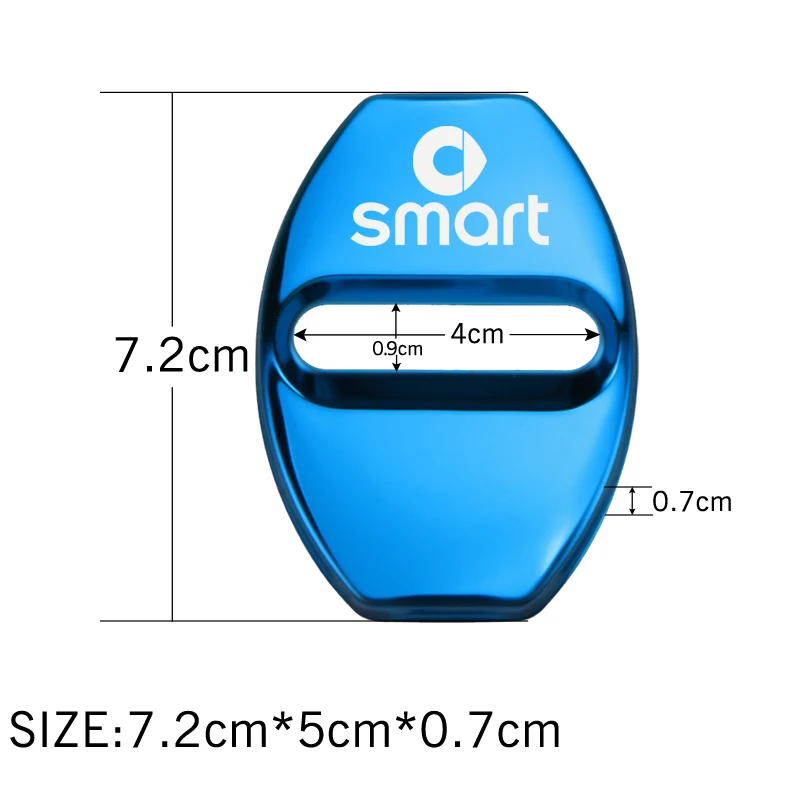 2 шт. стайлинга автомобилей 6 Цвет крышка замка автомобильной двери Стикеры