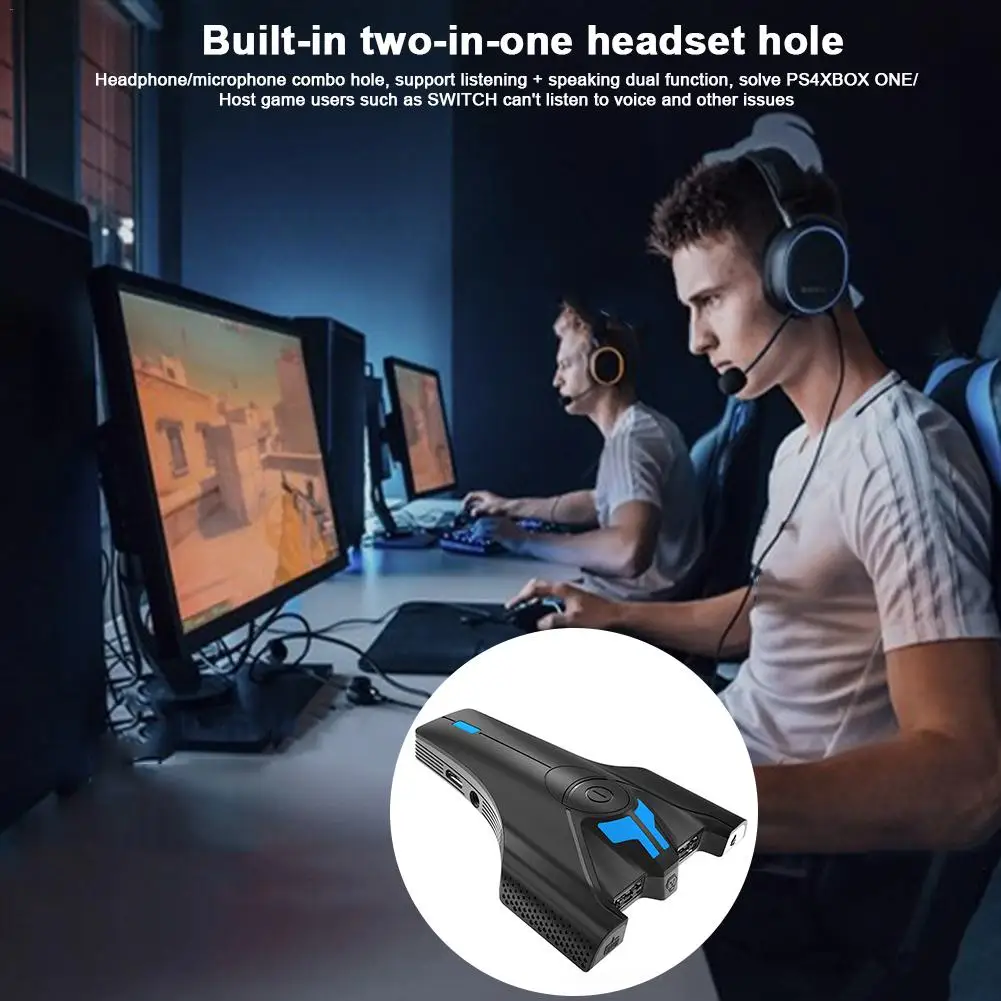 Мобильная игровая клавиатура мышь конвертер USB беспроводной Bluetooth адаптер