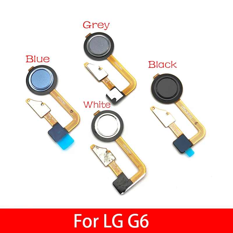 

Home Button FingerPrint Touch ID Sensor Flex Cable Ribbon Replacement Parts For LG G6
