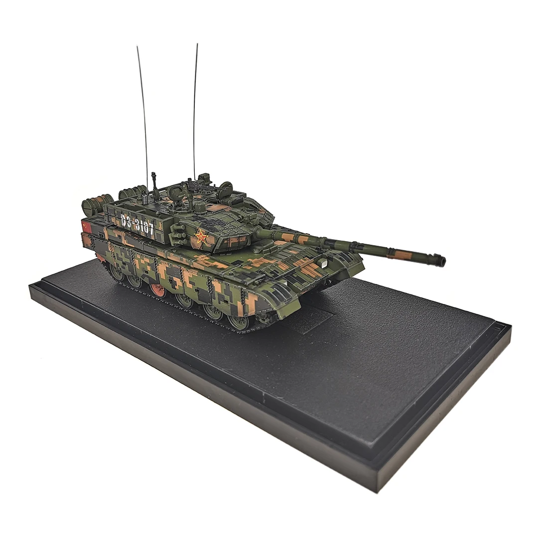 Fundici&oacute;n a presi&oacute;n a escala 1:72, modelo de tanque militar 99A, juguete para regalo de colecci&oacute;n-3