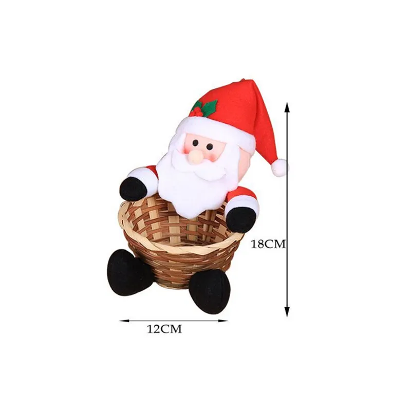 Рождественская корзина для конфет украшение детская маленький пингвин домашний