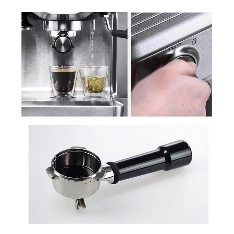 Портативная ручка для кофе из нержавеющей стали кофемашины Breville 54 мм
