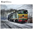 EverShine поделки алмазов картина пейзаж полный квадрат Алмазная вышивка картина стразами вышивки крестом поезд украшения дома
