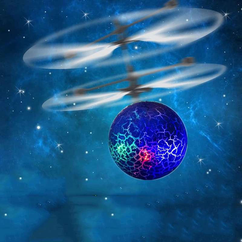 Инфракрасный индукционный беспилотник Летающая вспышка светодиодный шар для