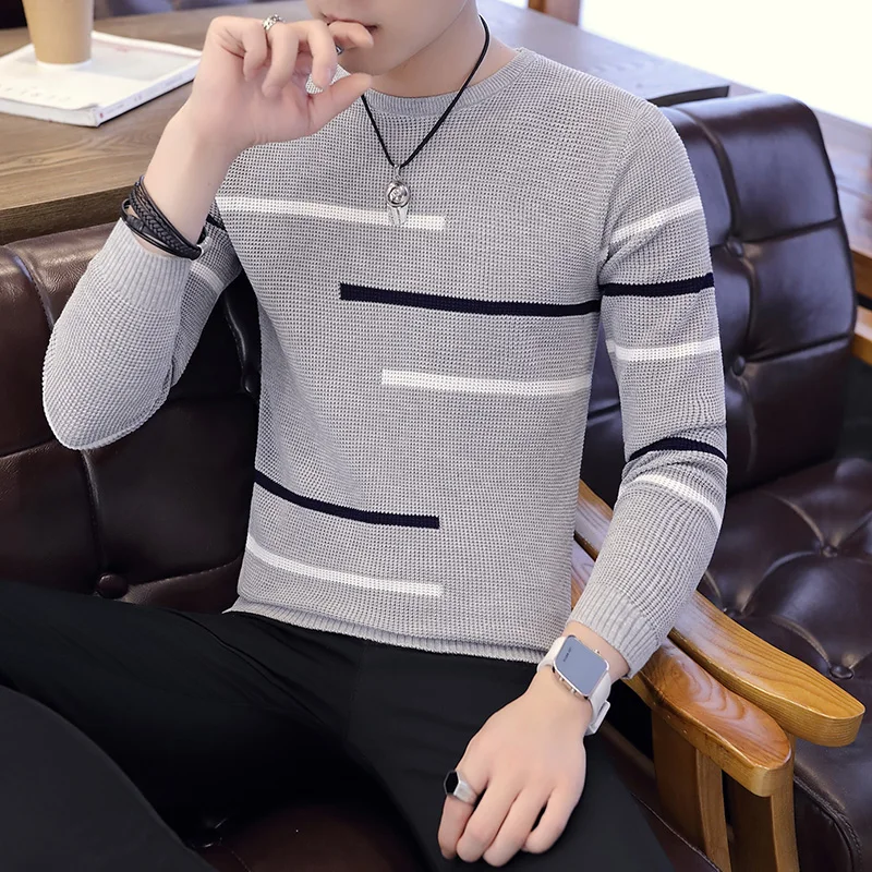 2019 Зимние Новые поступления толстые теплые свитера с круглым вырезом шерстяной