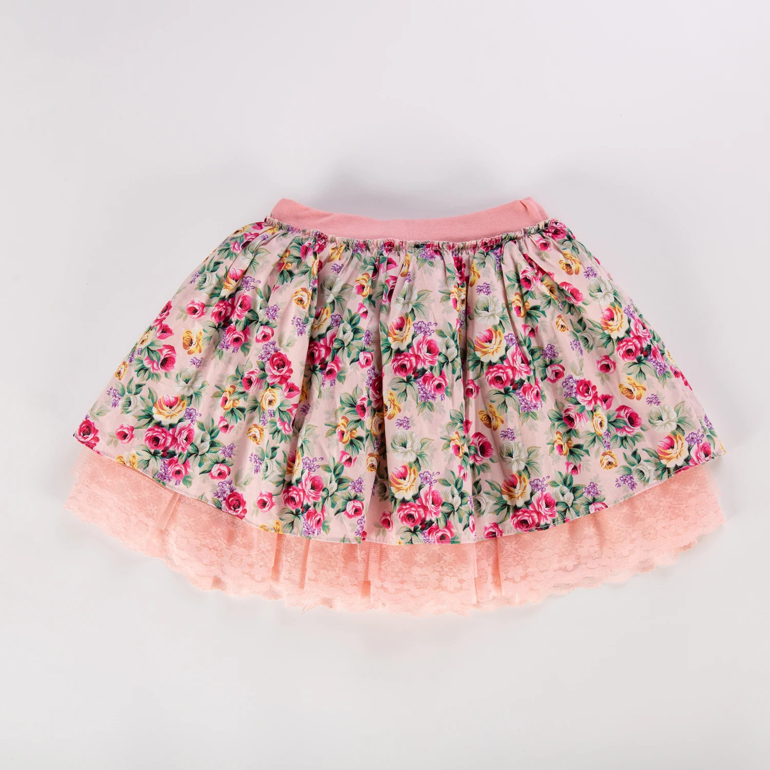 

New Summer Girls Tutu Skirts Floral Children Ballet Skirts for Kids Cotton Costume Children Dance Clothes for 3-14Years 2021