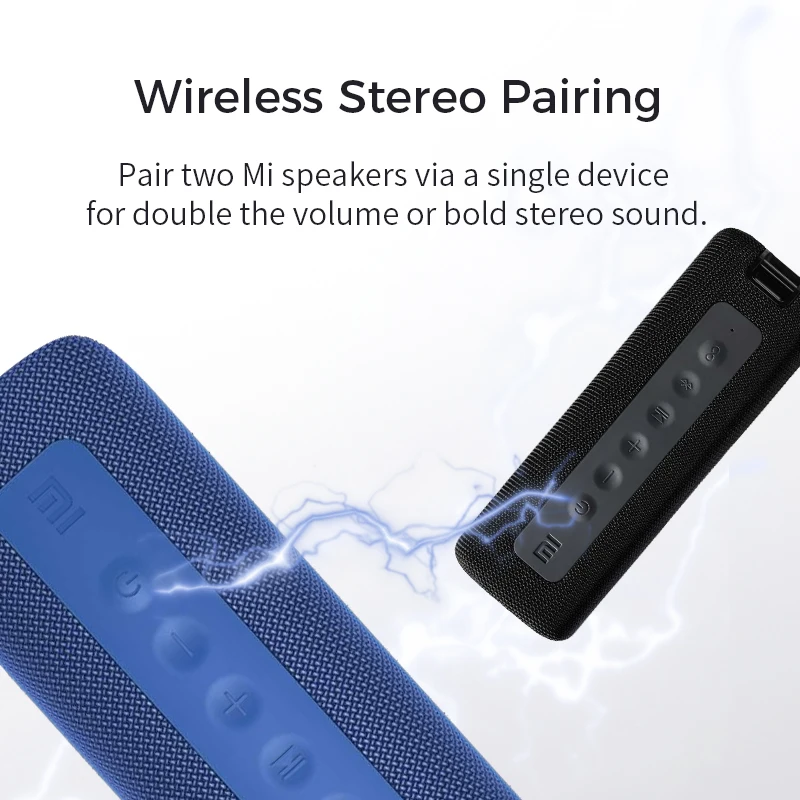 Портативный Bluetooth-динамик Xiaomi Mi 16 Вт TWS-подключение высокое качество звука