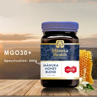 500g new zealand manuka honey mgo30 natural wild no additive digestive hp respiratory health cough sooth throat