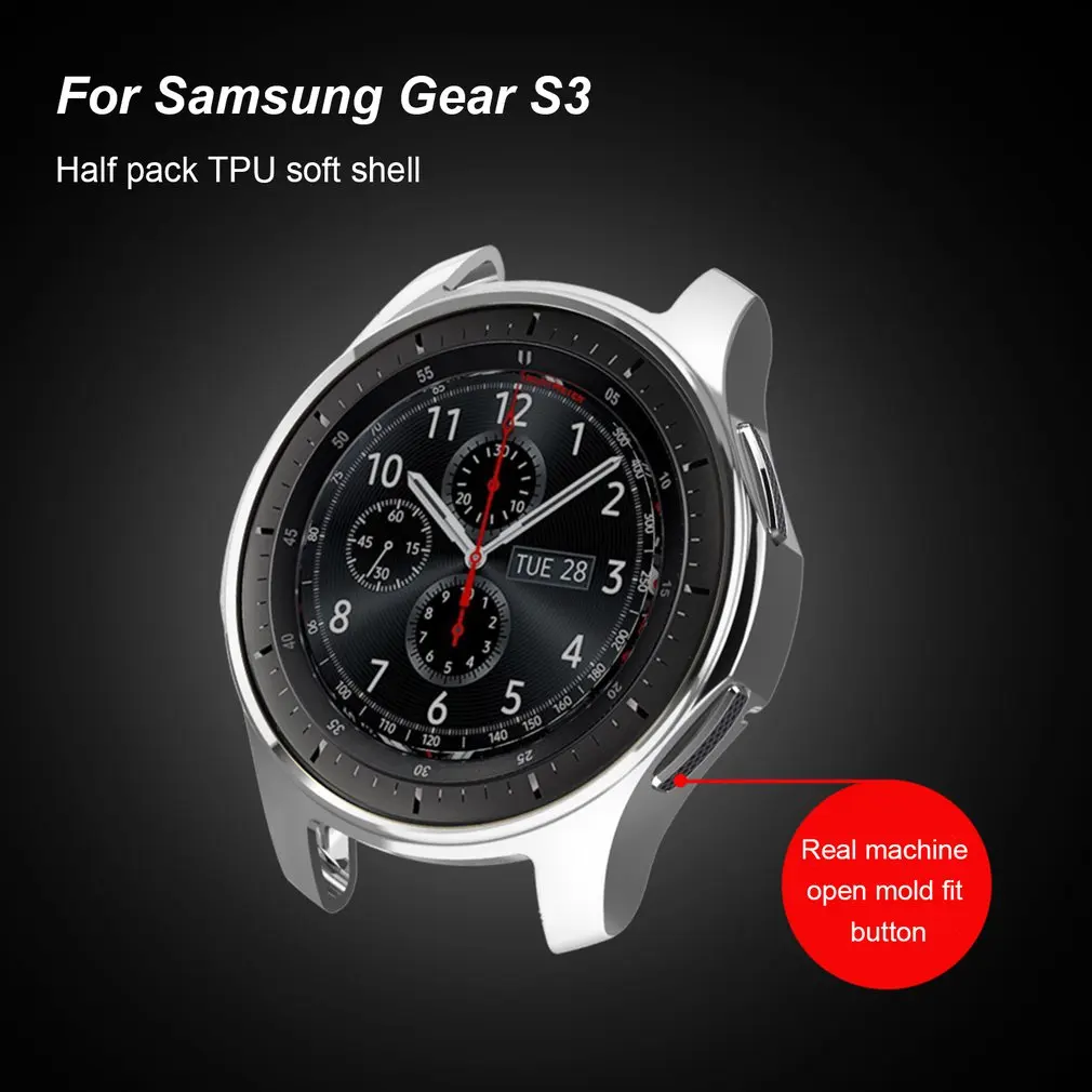 Ударопрочный защитный чехол для всех ремешок Galaxy Watch 46 мм умные часы Samsung s3/Galaxy watch