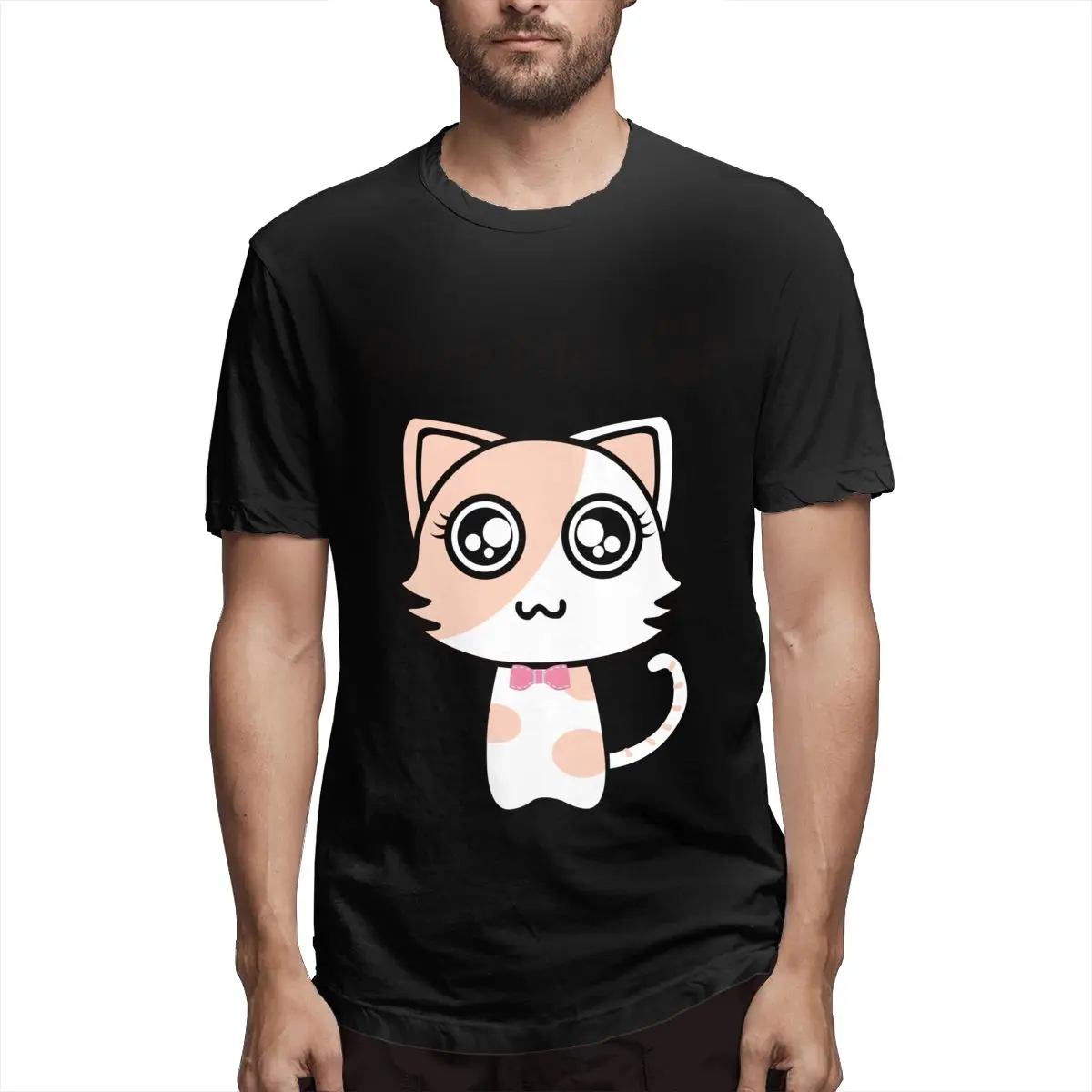 Мужские футболки в стиле хип-хоп 2020 повседневные с принтами аниме Харадзюку и