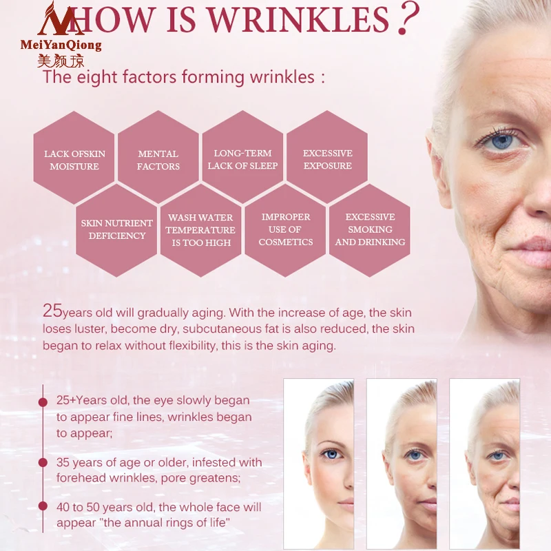 Коллагеновая Сыворотка для лица с чистой гиалуроновой кислотой против морщин