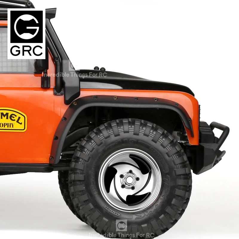 GRC 4 шт./лот G55 2 дюйма металлический Beadlock обод колеса сканеры автомобильные