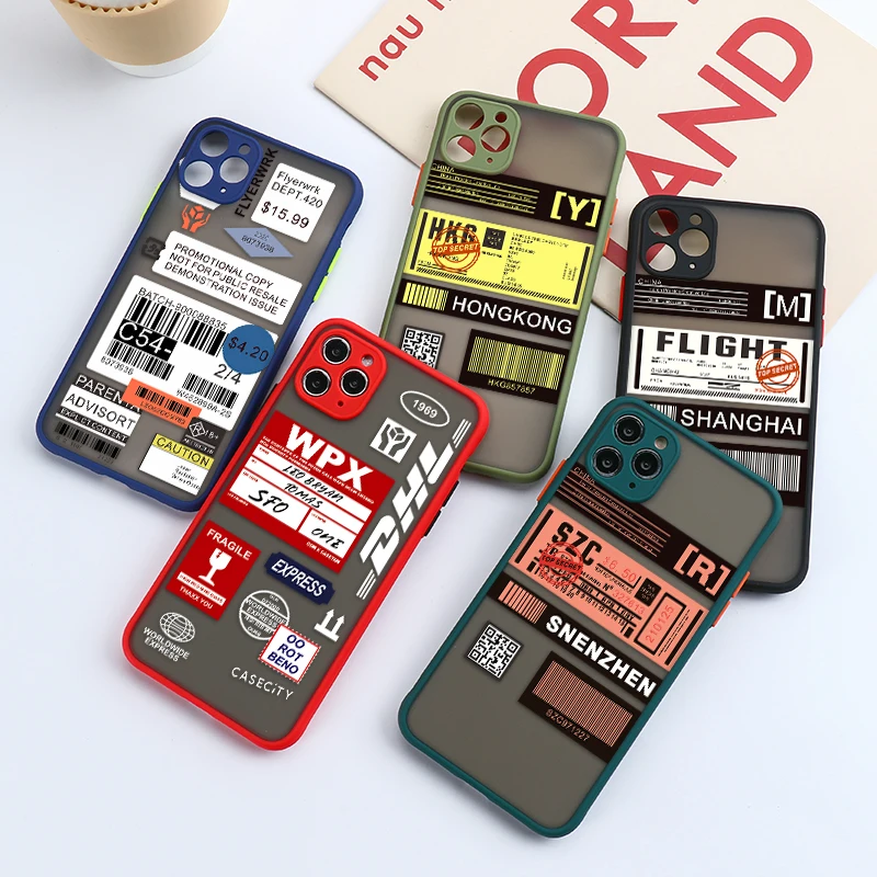 

Cute Cartoon Painted Phone Case For iPhone 12 Pro 6 6S 7 8 Case 11 12 Mini Plus XR X XS Pro MAX SE 2020 Protective PC Soft Cover