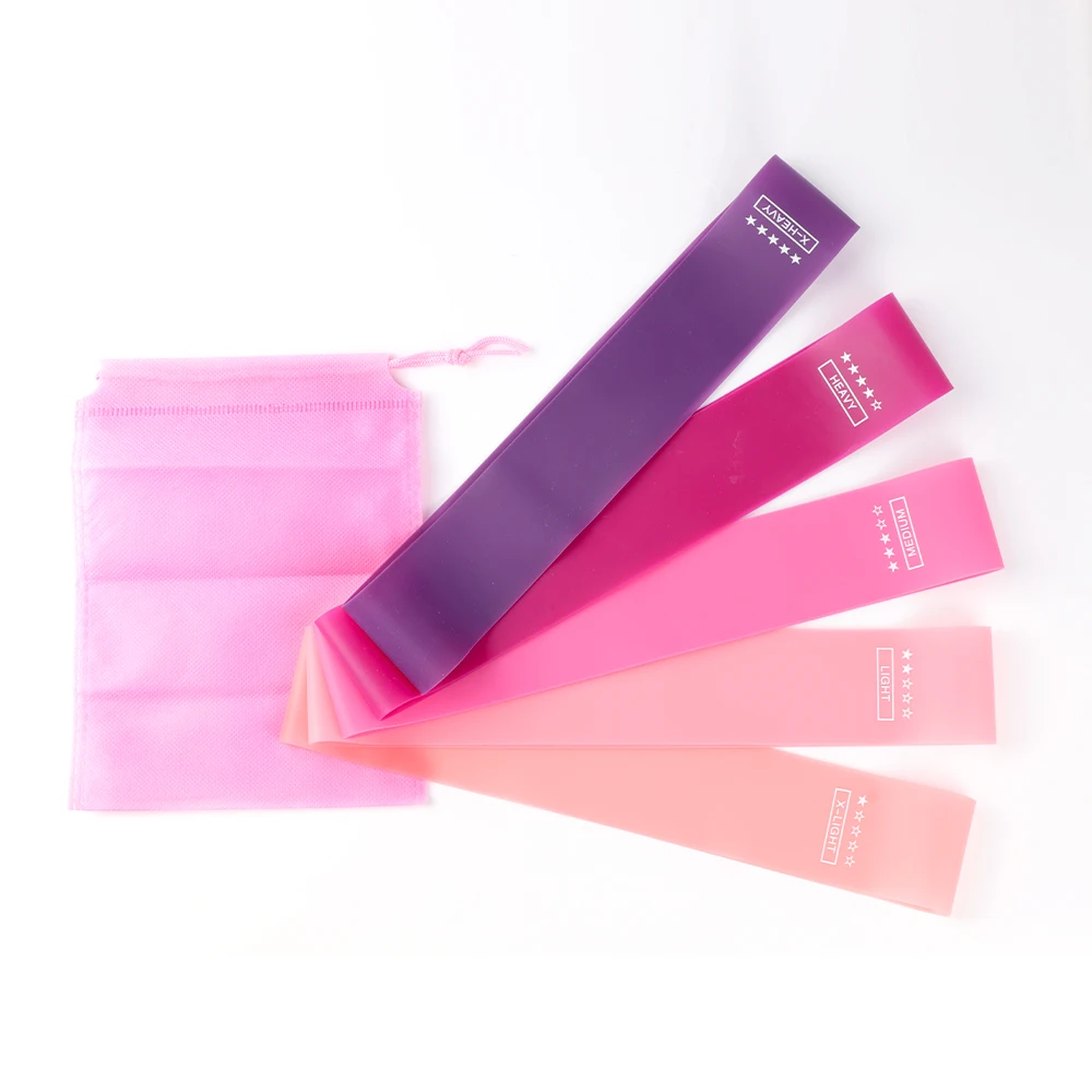 Спортивные резинки для йоги эластичная лента фитнеса растягивающаяся