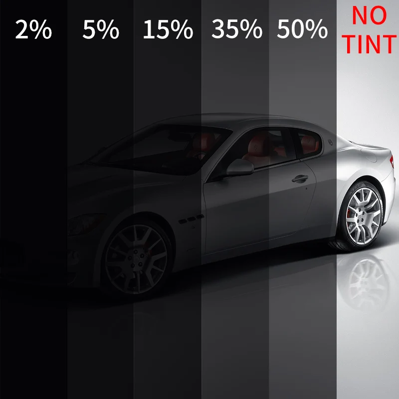 

SUNICE 1.52X30M Auto Car House Sticker Window Tint Car Tinting Film Roll 5%/15%/35%/50%/70% Nano Tint Solar Protection Anti-UV