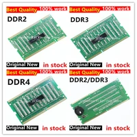 laptop motherboard memory slot ddr2 ddr3 ddr4 diagnostic analyzer test card sdram so dimm pin out notebook led tester card