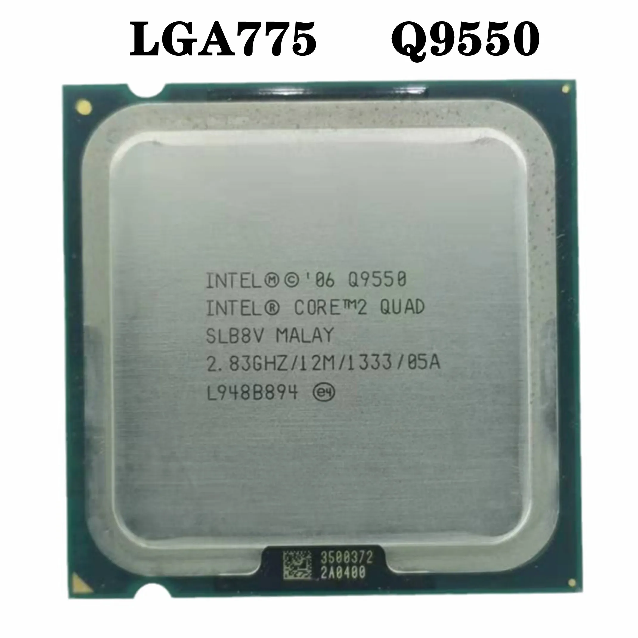 Процессор Intel Core 2 Quad Q9550 8 ГГц четырехъядерный ЦПУ 12M 95 Вт 1333 LGA 775 | Компьютеры и офис