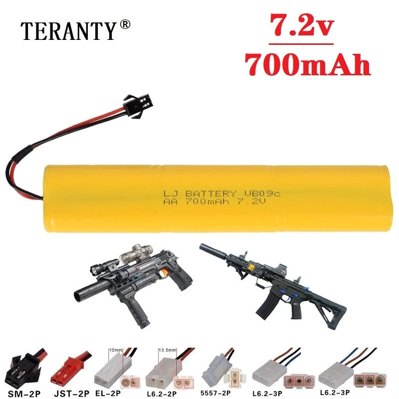Обновленная никель-кадмиевая батарея 7 2 В 700 мАч для игрушек автомобилей танков