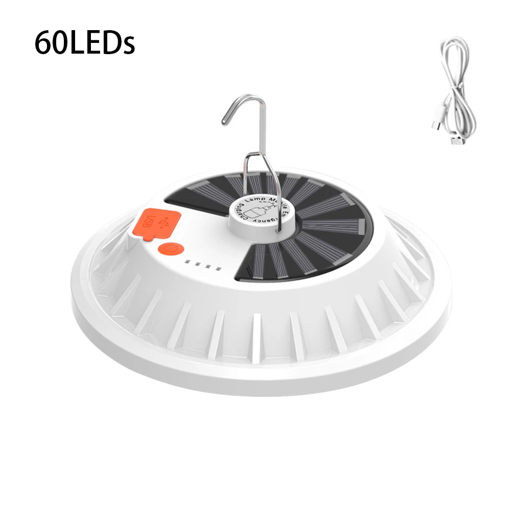 

Rechargeable LED Bulb Lamp Remote Control Solar Charge Lantern Portable Emergency Night Market Light Outdoor Camping Home