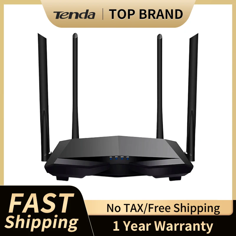 Tenda AC6 2 4 ГГц/5 0 ГГц 1167 Мбит/с|Беспроводные роутеры| |