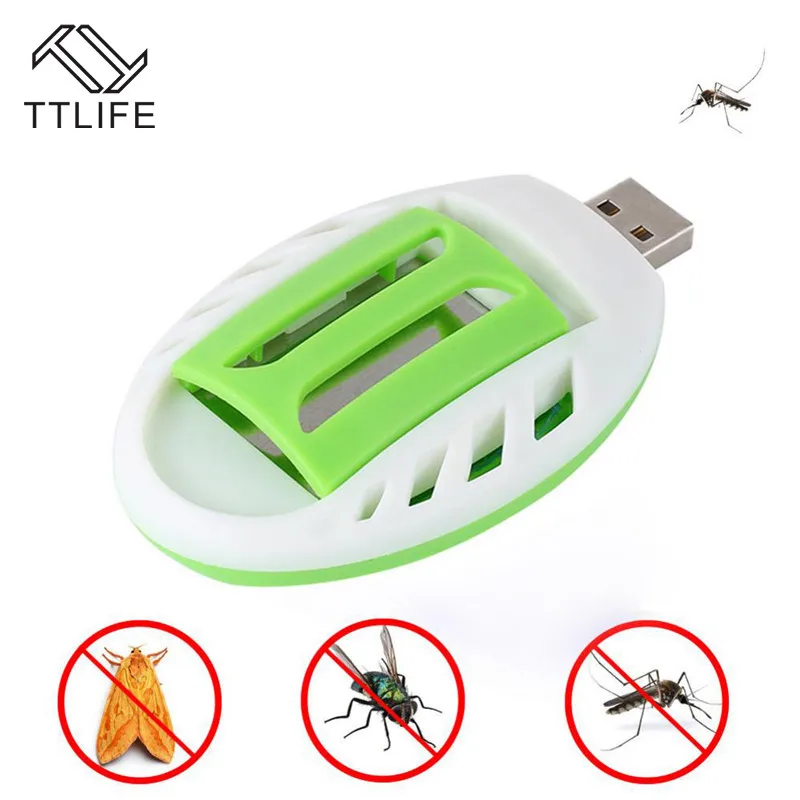 Электрический Отпугиватель комаров с USB портативный безопасный летний для сна