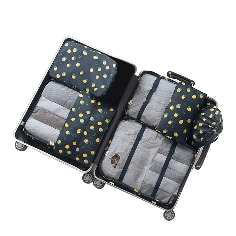 Organizador 7pcs/set Travel Accessories Package Organizer Packing Organizers Neat Sort for Shirt Pants Bra Socks |