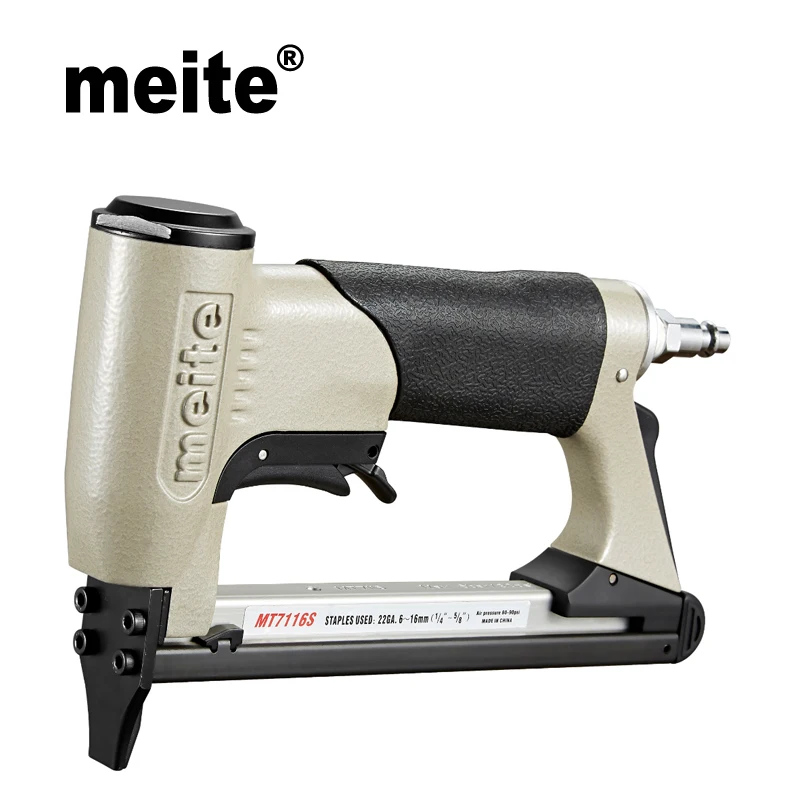 Meite MT7116S 3/8 &quotкоронка тонкой проволоки степлер пневматический инструмент