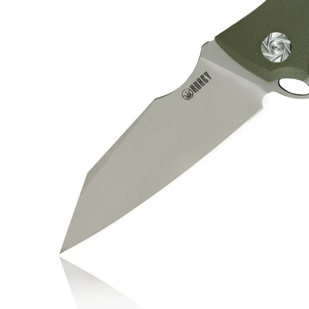 Складной нож KUBEY KU214 8 3 дюйма с карманным зажимом лезвие из стали D2 6 и Ручка G10
