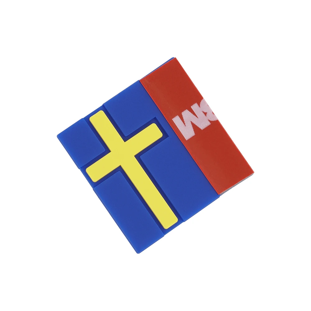 Значок с шведским флагом эмблема наклейка на багажник линия талии логотип для Volvo